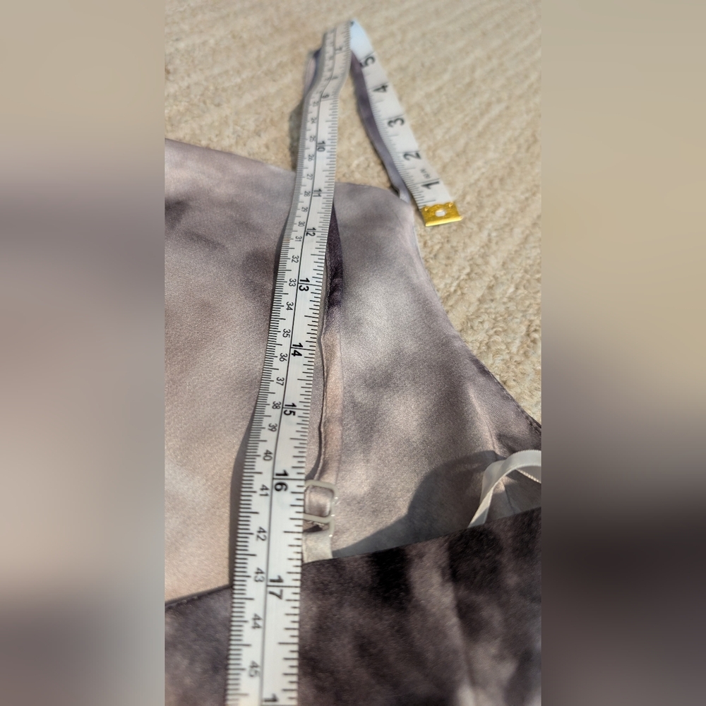 superdown Revolver Krystal Slit Gray Maxi Dress - Picture 11 of 15